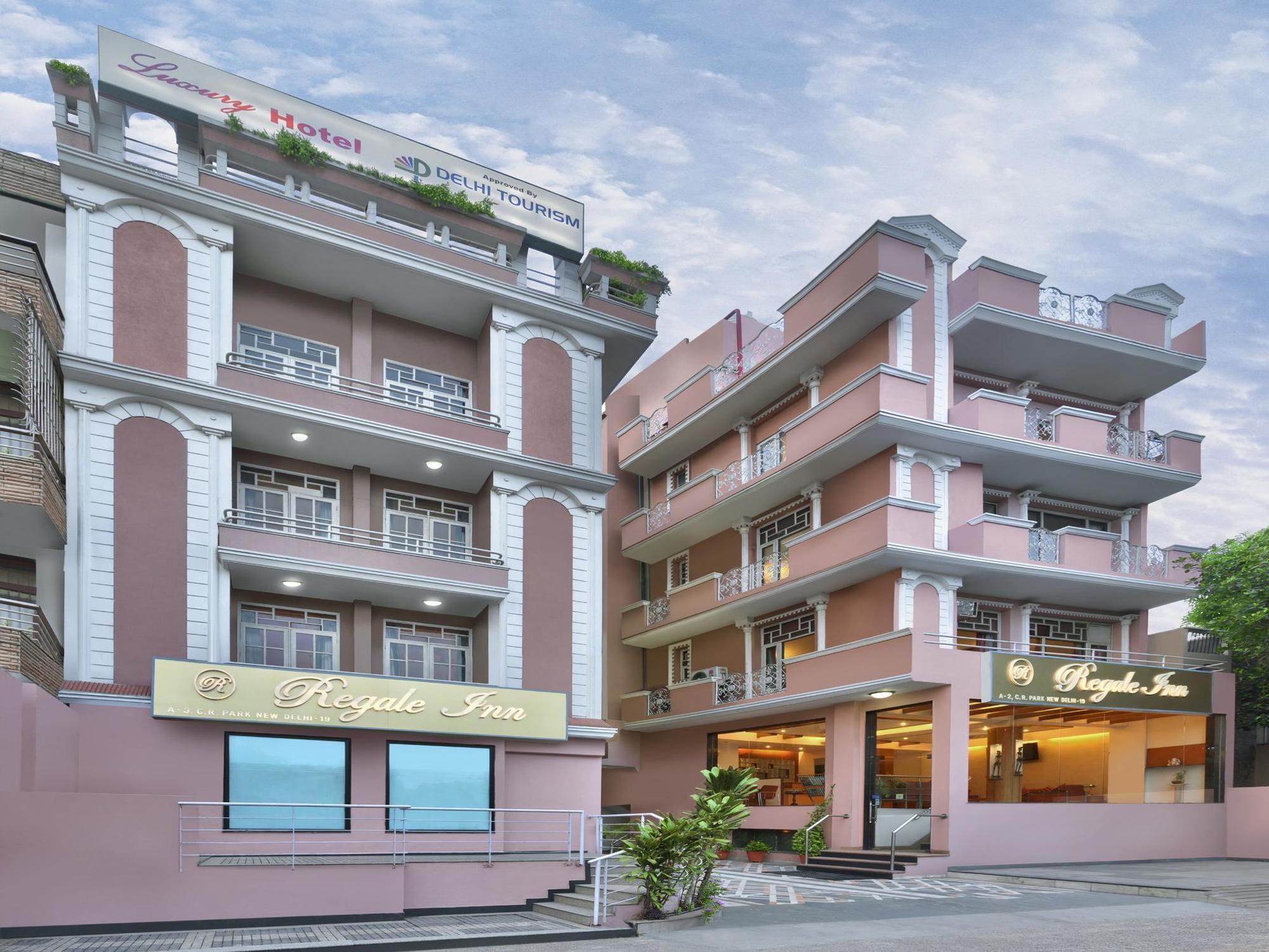 Regale Inn Új-Delhi Kültér fotó